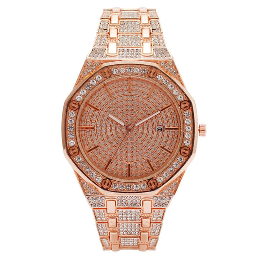 Diamond Bling Women's Watch with Calendar Function