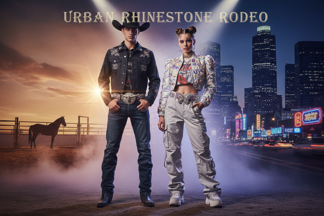 Rhinestone Belts USA | Cowboy & Hip-Hop Fashion – Rhinestone Mart