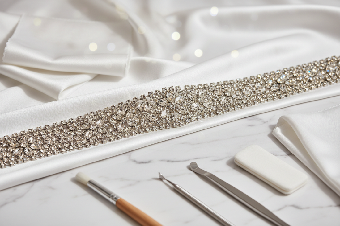 How Do I Clean a Rhinestone Belt Without Damaging the Stones? | Rhinestone Mart Care Guide