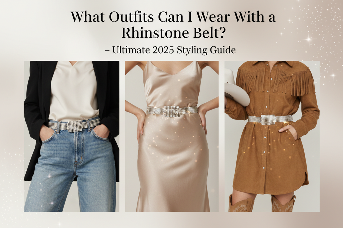 What Outfits Can I Wear With a Rhinestone Belt? | Rhinestone Mart
