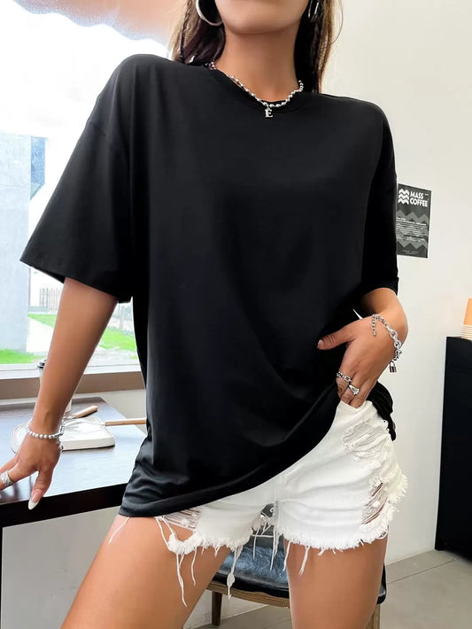 Wings Print Rhinestone Shirt