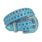 Sky Blue and Clear Rhinestone Belt With Sky Glitter Strap