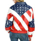 Women's American Flag Leather Jacket-Women Leather Jacket-Premium Leather Store