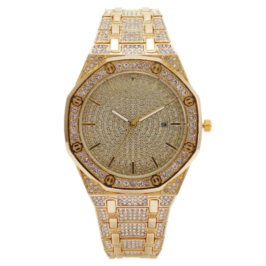 Diamond Bling Women's Watch with Calendar Function