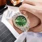 Men's Hip Hop Style Waterproof Quartz Wristwatch