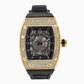 Men's Luxury Rhinestone Manual Watch