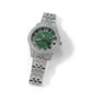 Luxury Two-Tone Rhinestone Quartz Watch