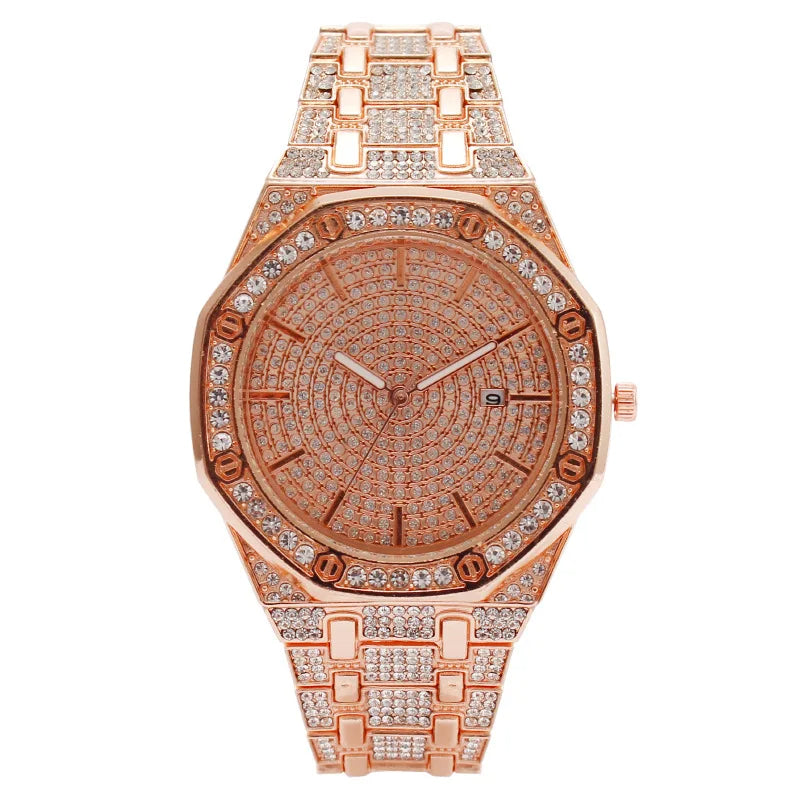 Diamond Bling Women's Watch with Calendar Function