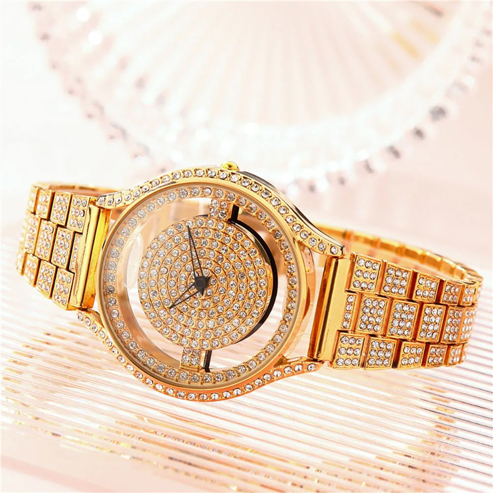 Luxury Hip-Hop Iced Out Diamond Watch