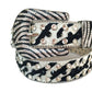 Diamond and Black Rhinestone Belt With Zebra strap