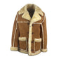 Roddy Piper Western Style Shearling Leather Coat