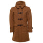 Brown Clifford's Suede Leather Coat