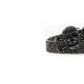 Midnight Black Western Rhinestone Belt with Intricate Skull Buckle