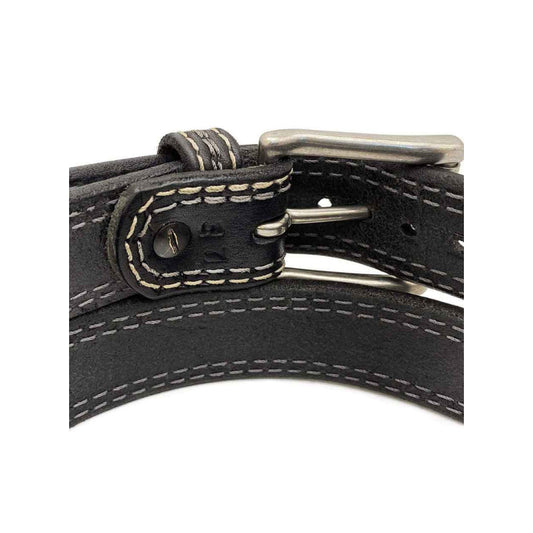 Men's Black Remington Leather Belt-Men Leather Belts-Premium Leather Store