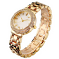 Women's Diamond Stainless Steel Quartz Watch Elegant & Stylish
