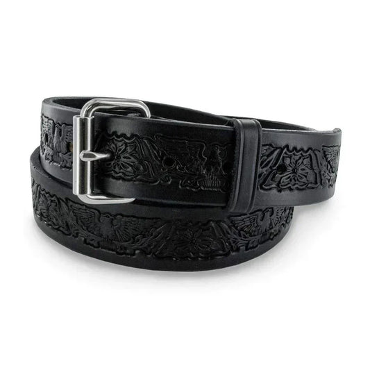 The Gunner Eagle leather belt